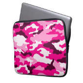 Rosa Tarnung| Neopren-Laptop Laptopschutzhülle (Vorderseite Links)