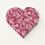 Rosa Tarnung Notizblock (Rückseite)