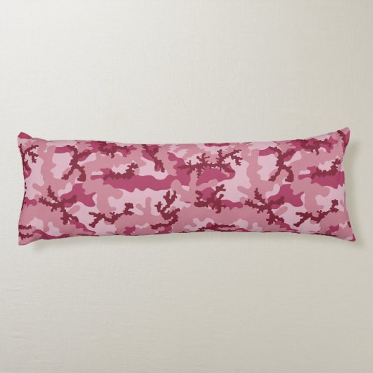 Rosa Tarnung Seitenschläferkissen (Rückseite)
