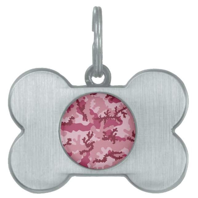 Rosa Tarnung Tiermarke (Vorderseite)