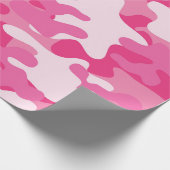 Rosa Tarnungs-Lech-Packpapier Geschenkpapier (Ecke)