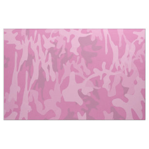 Rosa Tarnungs-Muster Stoff