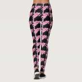 Rosa TarnungSnowmobile Leggings (Rückseite)