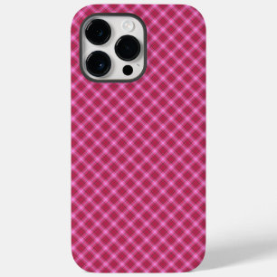 Rosa Tartan Case-Mate iPhone 14 Pro Max Hülle