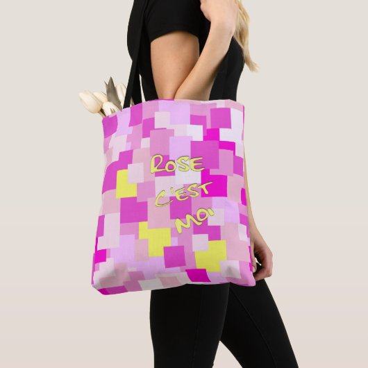 Rosa Tasche (Von Nahem)