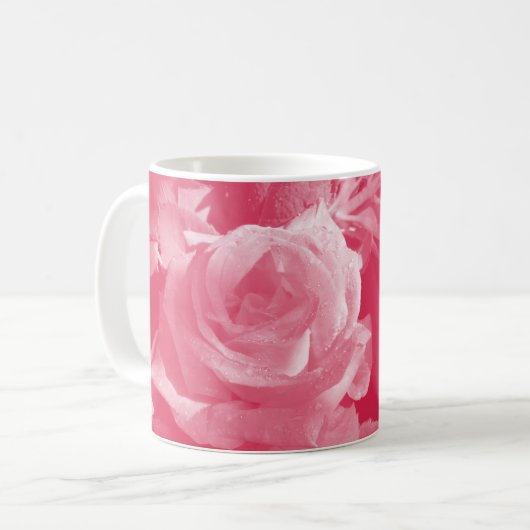 Rosa Tasse (Vorderseite Links)