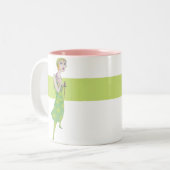 Rosa Tasse (Vorderseite Links)