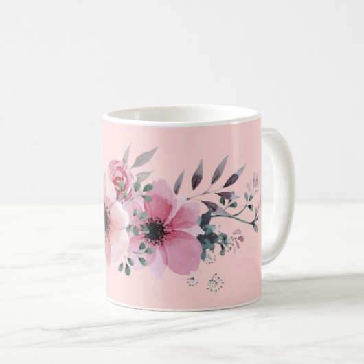 Rosa Tasse (VorderseiteRechts)