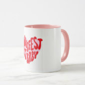 rosa Tasse (VorderseiteRechts)