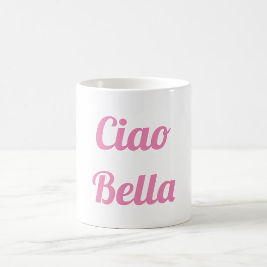 Rosa Tasse Ciao Bella (Mittel)