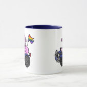 Rosa Tasse der Schaf-08 (Zentrum)