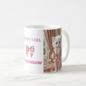 Rosa Tasse - Glam Meow Lola (VorderseiteRechts)