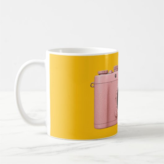 Rosa Tasse! Kaffeetasse (Links)
