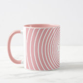 Rosa Tasse mit Herz - Liebe Geschenk (Links)