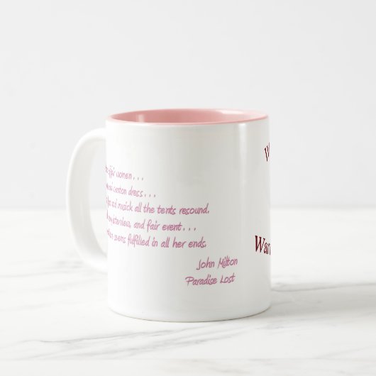 Rosa Tasse WWWW3 (Vorderseite Links)