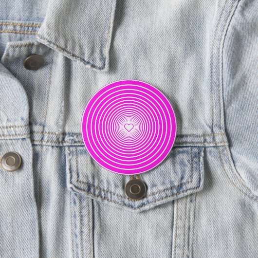 Rosa Taste mit Herz - oder Farbe wählen Button (Beispiel)