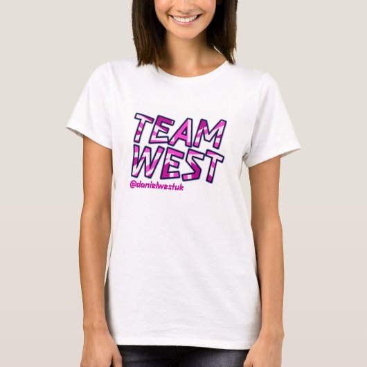 ROSA TEAM WEST T-Shirt (Vorderseite)