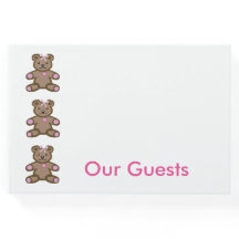 Rosa Teddybär-Grenze