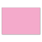 Rosa Teddybär-Mädchen-Baby-Party Tischnummer (Rückseite)