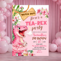 Rosa Teerex auf freiem Fuß Mädchen Geburtstag