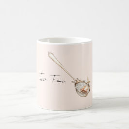 Rosa Teestunde Kaffeetasse