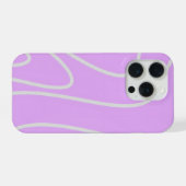 Rosa Telefonhülle iPhone Hülle (Rückseite (Horizontal))