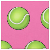 Rosa Tennisball Stoff (Nahaufnahme)