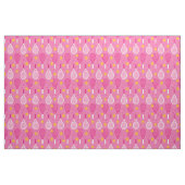 Rosa Tennisschläger Stoff (Fat Quarter (45,7 x 55,9 cm))