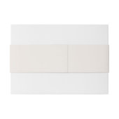 Rosa Terracotta Rosa Botanische Hochzeit Einladungsbanderole (Rückseitenbeispiel)