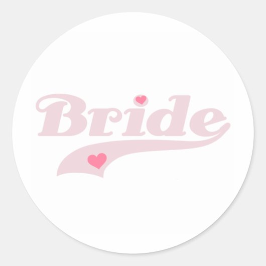 Rosa Text mit Herz-Brille Runder Aufkleber (Vorderseite)