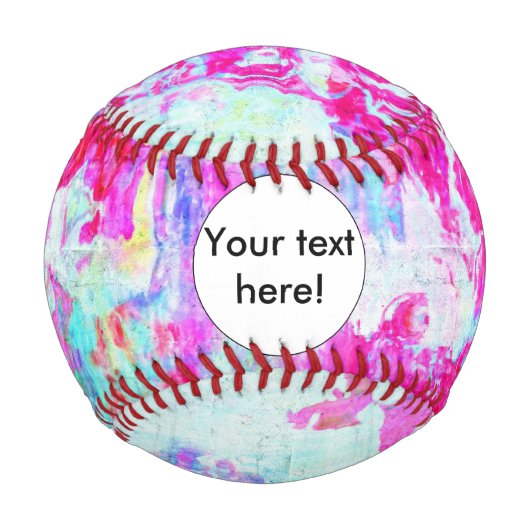 Rosa Textur Baseball (Vorderseite)