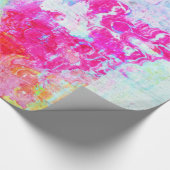 Rosa Textur Geschenkpapier (Ecke)