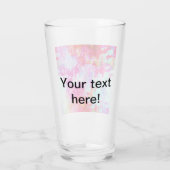 Rosa Textur Glas (Rückseite)