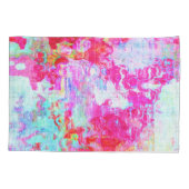 Rosa Textur Kissenbezug (Rückseite)