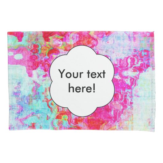 Rosa Textur Kissenbezug (Vorderseite)