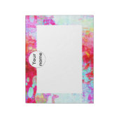 Rosa Textur Notizblock (Rotiert)