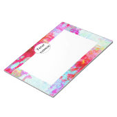 Rosa Textur Notizblock (angewinkelt)