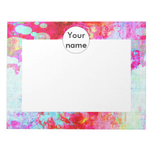 Rosa Textur Notizblock