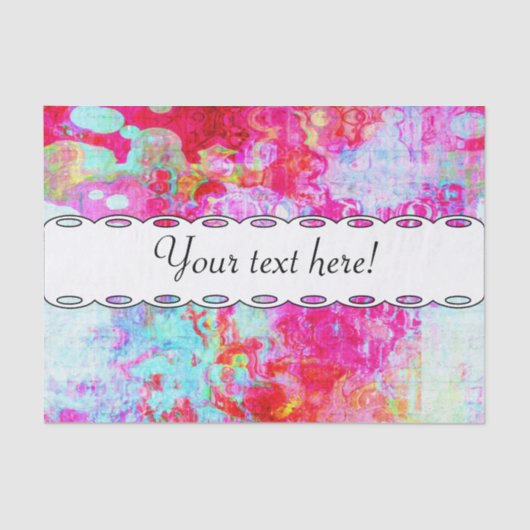 Rosa Textur Seidenpapier (Vorderseite)