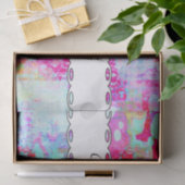 Rosa Textur Seidenpapier (Geschenk)