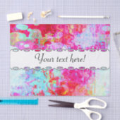 Rosa Textur Seidenpapier (Handwerk)