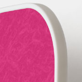 Rosa texturierte Oberfläche mit dezenter Wirbelstr Pickleball Schläger (Linke Seite)