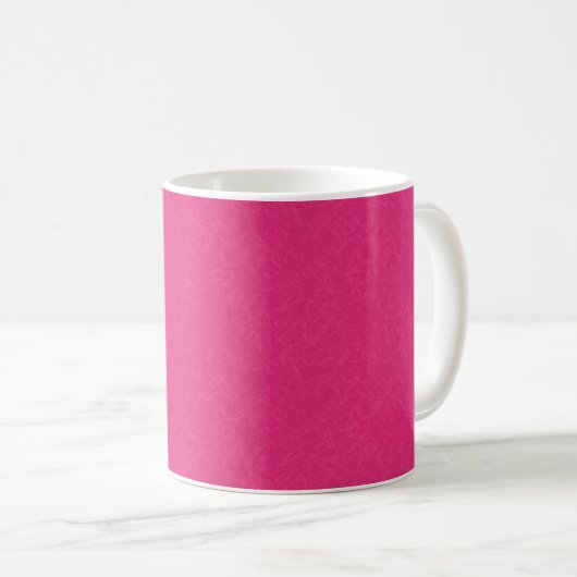 Rosa texturierte Oberfläche mit subtilem Wirbelmus Kaffeetasse (VorderseiteRechts)