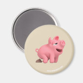 Rosa the Pig does a Poop Magnet (Vorderseite/Rückseite)