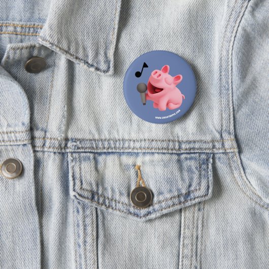 Rosa the Pig does Karaoke Button (Beispiel)