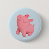 Rosa the Pig is Snobby Button (Vorderseite)