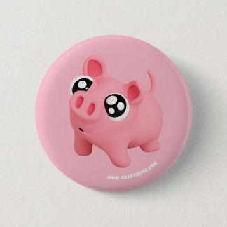 Rosa the Pig Puppy Eyes Button