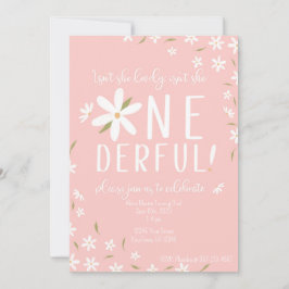 Rosa Thema ist nicht einladend am Geburtstag Einladung