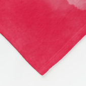 rosa Theme für die Abstrakte benutzerdefinierte Ge Fleecedecke (Ecke)