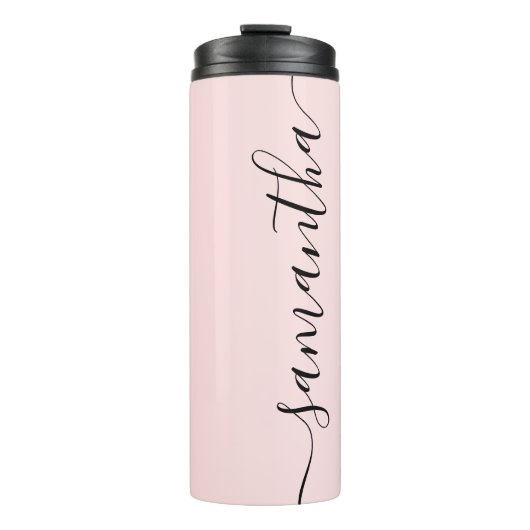 rosa thermosbecher (Vorderseite)